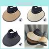 Polyester Sun Hat For Women Summer Outdoor Sun Protection Lightweight Breathable Sunshade Hat