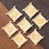 Bamboo Coaster & Decorative Tea Cup Tray