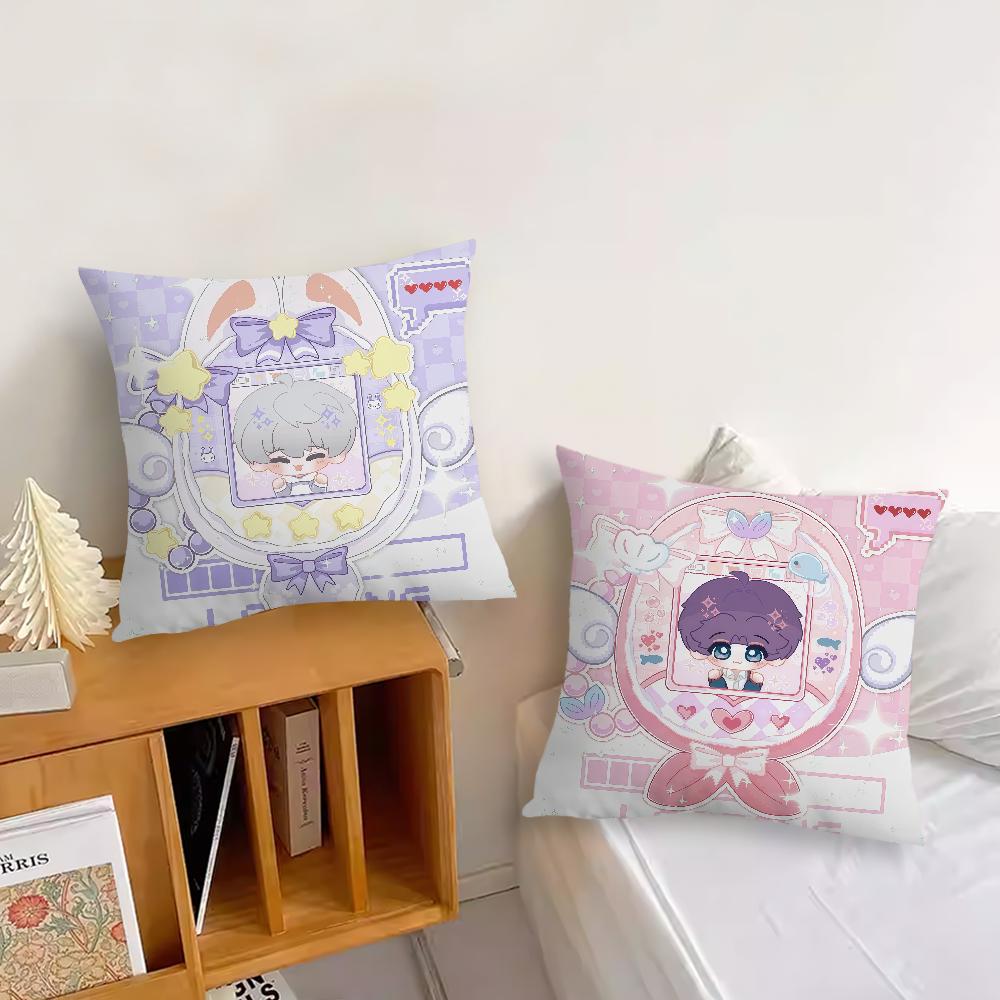 Love and Deepspace Merry virtual pet cushion cover Pillow Cover Decoration Room Home Sofa living Office Car Nordic Simplicity