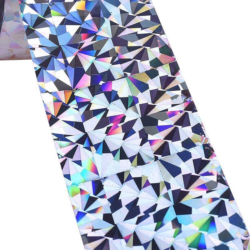 Anti-Vogel-Band, Gartentauben, ungiftiges Repeller-Band, Bandgürtel, Laser, stark reflektierend, erschreckend, hörbares Repellent