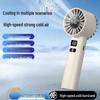 JK107 Portable Handheld Fan: 100-Speed, Cool Breeze, Low Noise, Long Battery Life - Ideal for Desktop and Outdoor Use