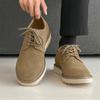 Fashionable Spring and Autumn Business Casual Lace Up Leather Shoes Brand Men's Comfortable Sports Non Slip Sports Casual Shoes