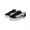 Vans Old Skool Low Top Walking Shoes Baby Shoes Black White Red VN000D3YABY