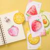 30pcs/set Festive Fruit Sticky Notes- Creative Peach and Kiwi Design - Perfect for Office, Home, or Gifts - MOYL Brand