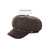 Adult Beret Hat Breathable French Style Baseball Caps Breathable Octagonal Hat