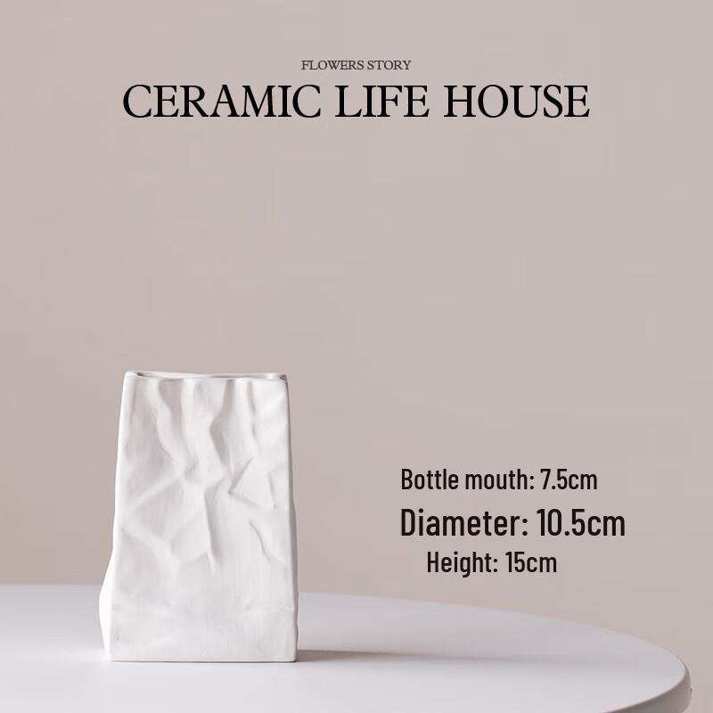 Deou Starlight Ceramic Origami Vase