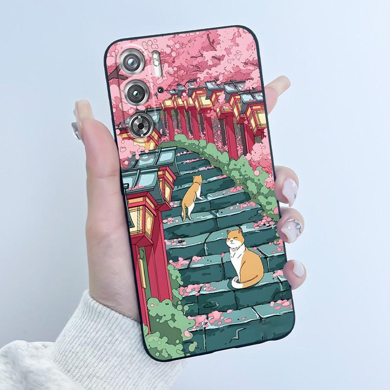Süße Hülle Für ZTE Nubia RedMagic 9 Pro Pro+ Schutzhülle Für Red Magic 9S Pro Plus Pro+ 5G Hülle Weiches Silikon Cartoon Hüllen