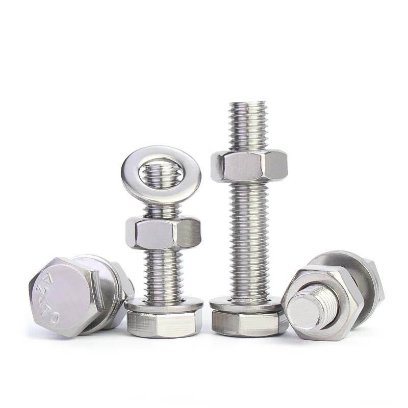 Stainless Steel Hex Head Screw (100-pack)