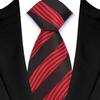 Classic Tie For Men Business Stripes Paisley 8cm Jacquard Woven Wedding Dress Necktie Daily Wear Cravat Accessories Gif