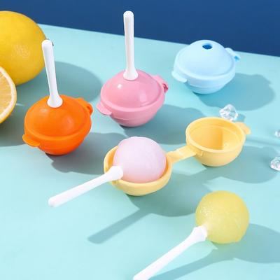 Obst Shake Eis Schokolade Dessert Party Getränk Form Whisky Mini Lutscher Eishockey Eis am Stiel Form Baby Ball Maker