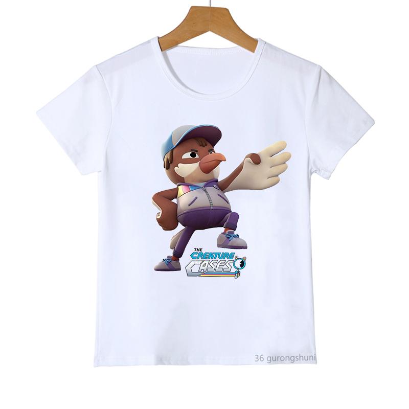 T-Shirt For Boys/Girls Funny Animethe Creature Cases Cartoon Print Tshirt Kids Summer Fashion Boys Clothes Short Sleeve Tops