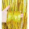 1x2m Laser Rain Tinsel Garland Door Curtain for Weddings, Christmas, Birthdays, and Party Backdrops