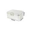 Buckle Clasp Metal Storage Tin Box Food Safe Iron Container with Lid for Homemade Cookies Candies Holiday Gift Packaging