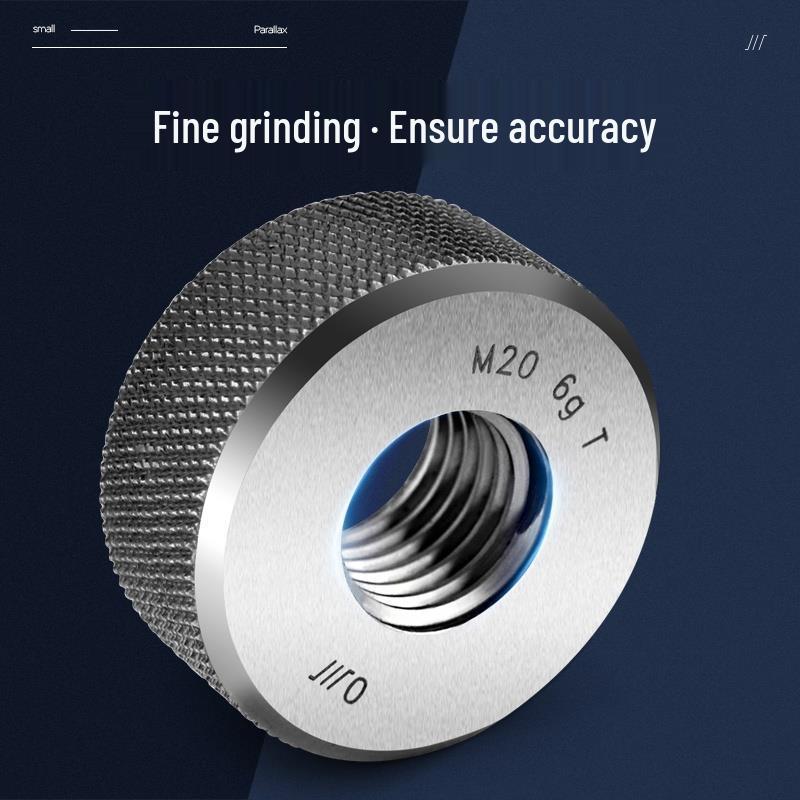 Metric Thread Go/No-Go Gauge M64-M76 6G Standard Ring M64*3