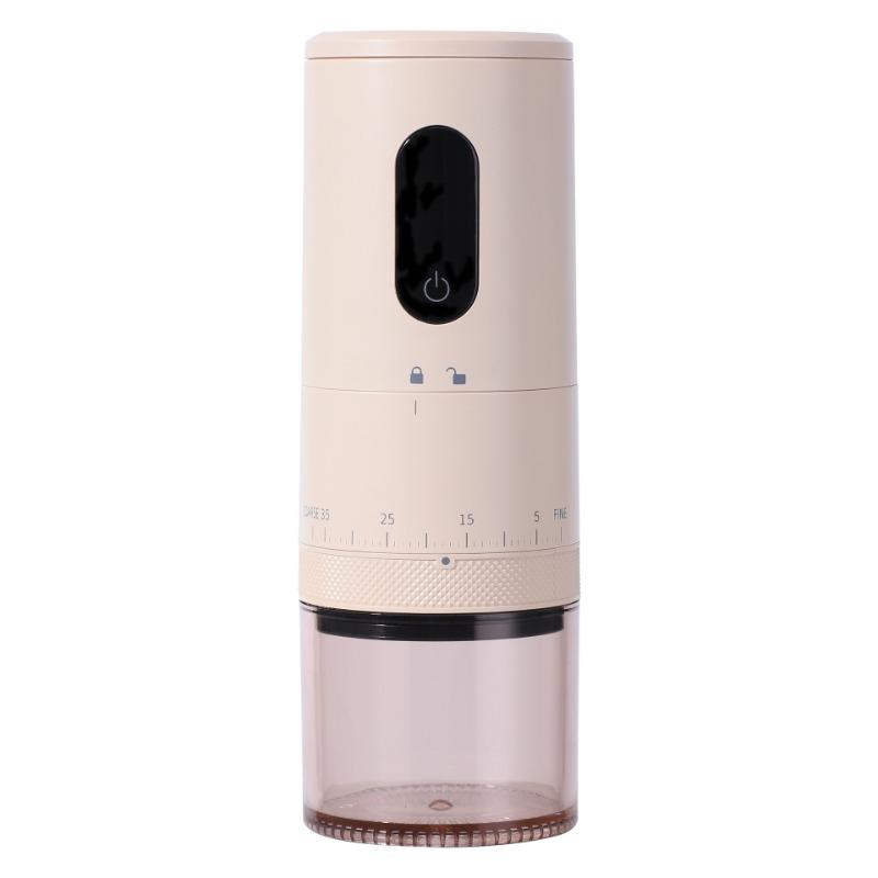 Touch Control Electric Coffee Grinder Externally Adjustable Type-C Charging Coffee Burr Grinder Bean Grinding Coffee Maker