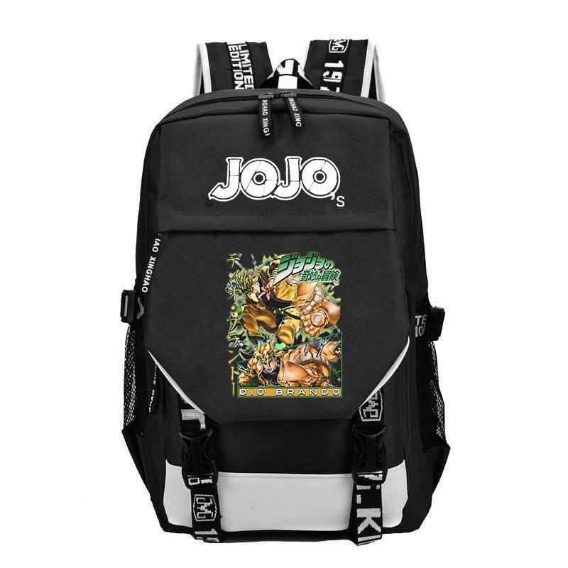 Backpack, Student Animation Fashion Trend Personalized Backpack Men'S And Women'S School Bags