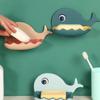 Flow Bathroom Wall-Mounted Draining Whale Soap Dispenser