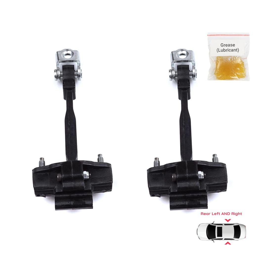 BDP1319-1 2 Pieces Rear Door Hinge Stop Check Strap Limiter for Peugeot 208 e-208 Opel Corsa F Corsa-e 2019-On 9823211180