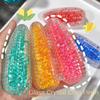 Cute Colorful Slow Rising Sticky Pearl Simulation Elastic Slow Rebound Pearls Toy Super Soft Portable Pearls Squeeze Toy Kids
