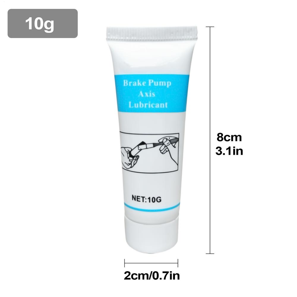 10G Brake Lubricant Cylinder Guide Pin Lubricant Brake System Tube Grease Heat Resistant Brake Pad Grease Car Care Products