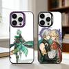 G-Genshin A-Alhaitham Phone Case For iPhone17,16,15,14,13,12,11,Pro,MAX Gray Matte Silicone Black Cover