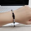 Cute Couple Bracelet Minimalist Design Cat Bracelet Fashion Rabbit Woven Bracelet  Couple Wear