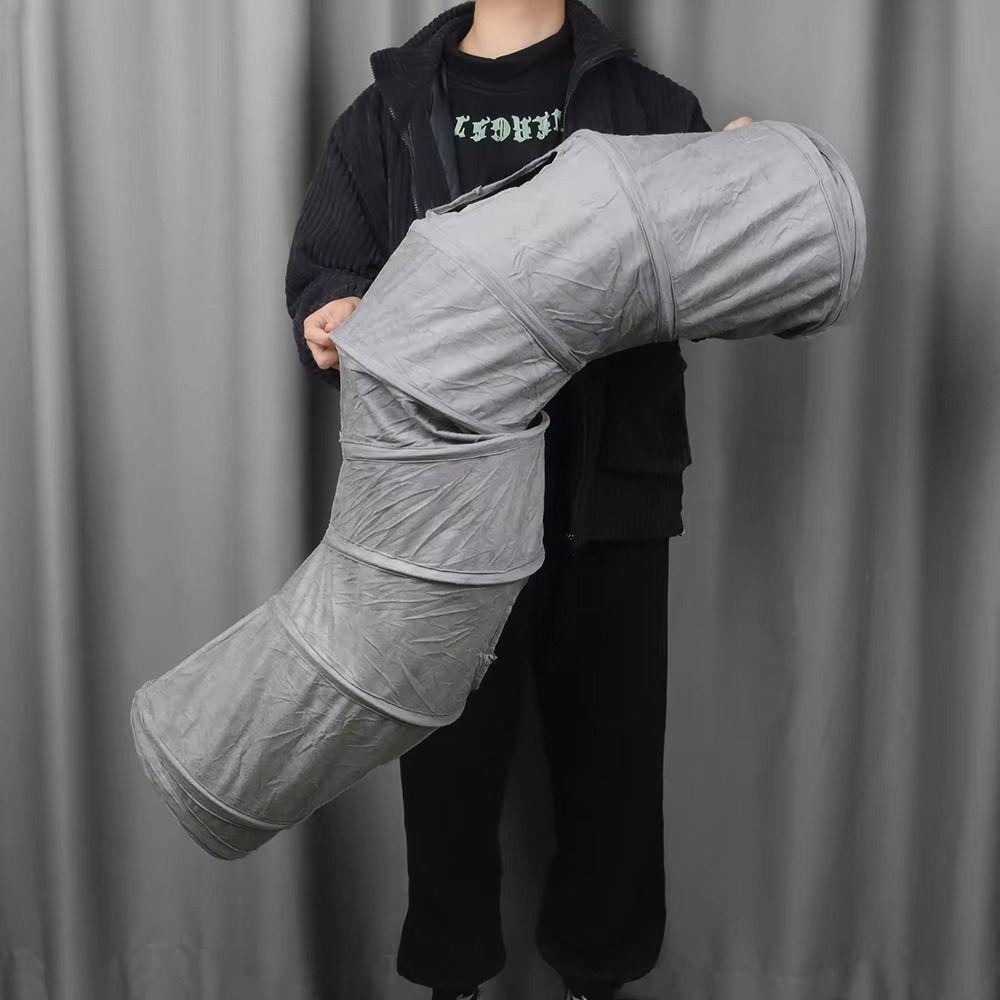 S-shaped Cat Tunnel Tube Foldable Cat Channel Fun Kitten Drill Bucket  Puppy