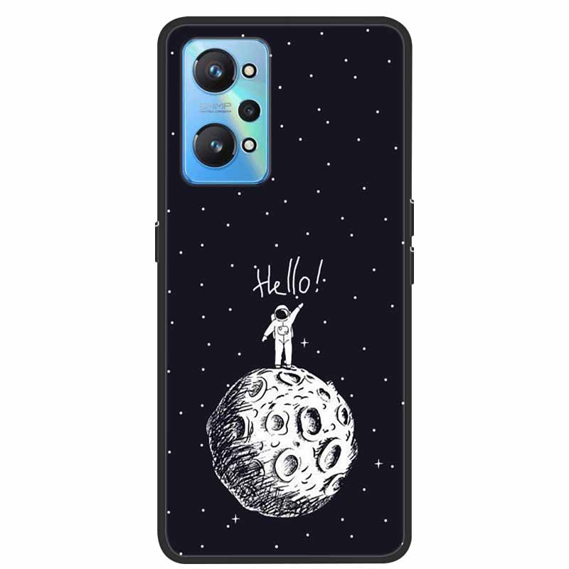 For Realme GT Neo 2 Case Silicone TPU Soft Cover Aesthetic Phone Case for Realme GT Neo2 Funda Realmi RMX3370 Shockproof Shell