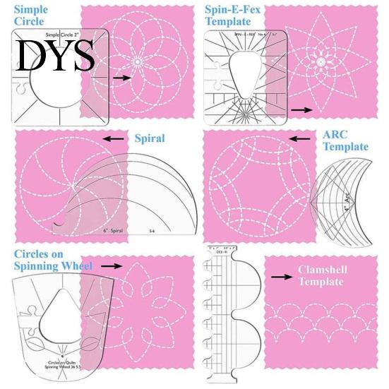 Sewing Notions & Tools Patchwork Ruler DIY Flexible Convenient Quilting Tailor Craft for Household Home Living