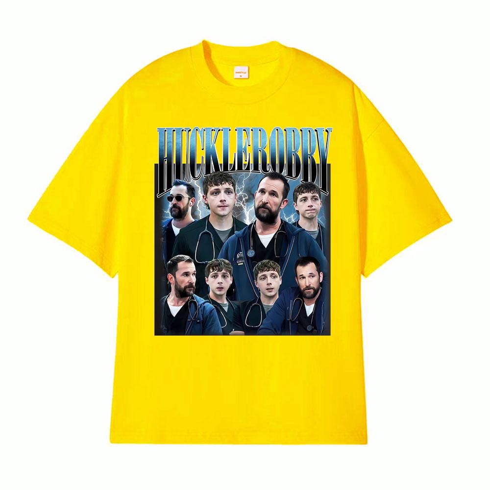 Hucklerobby Dennis Whitaker Tee Trinity Santos Michael Robinavitch Tv Show Noah Wyle T Shirts Unisex Women Fashion Harajuku T-Shirt