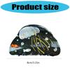 Marine Theme Hair Claw Hair Styling Accessory Acrylic Hair Clamp For Ponytail Updos Women Various Hairstyles