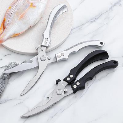 Multipurpose Stainless Steel Chicken Bone Scissors with Aluminum Handle