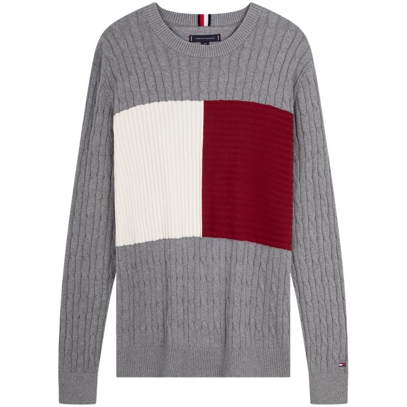 Tommy Hilfiger Knitwear Men's Crew Neck Moderate 78JB416