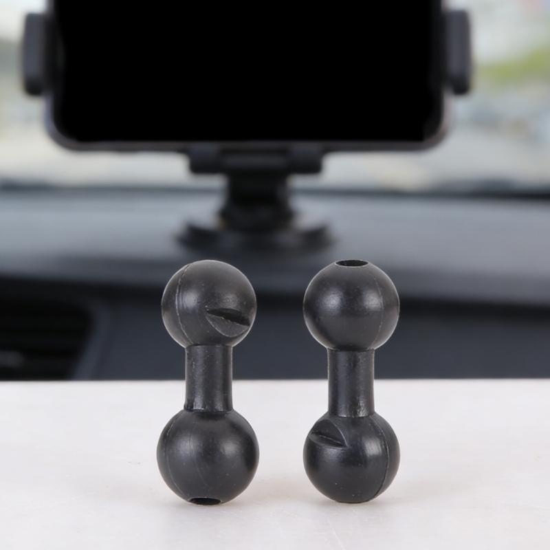 Multiple Size Ball Head Adapter Set Double Ball Adapter for Various Mounts Including Phone and Navigation Holders