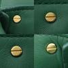 BOTTEGAVENETA Mounting Envelope Shoulder Bag 2WAYChainShoulder Green Leather Women Used