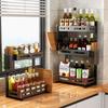 HuaMuXi 3-Tier Kitchen Countertop Spice Rack