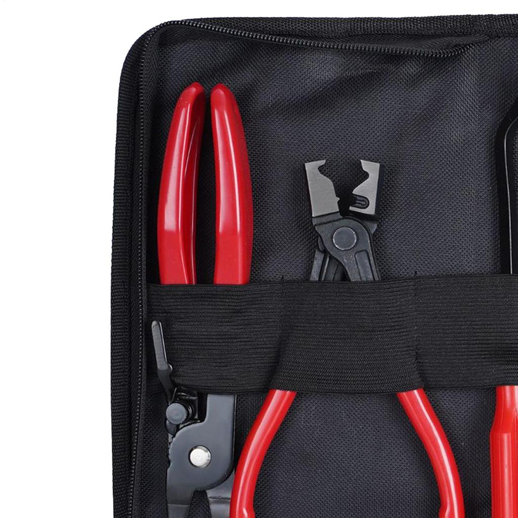 5pcs Car Tool Kit Professional Hose Clamp Pliers Set Fuel Line Disconnection and Removal Tool Kit for Auto Repair