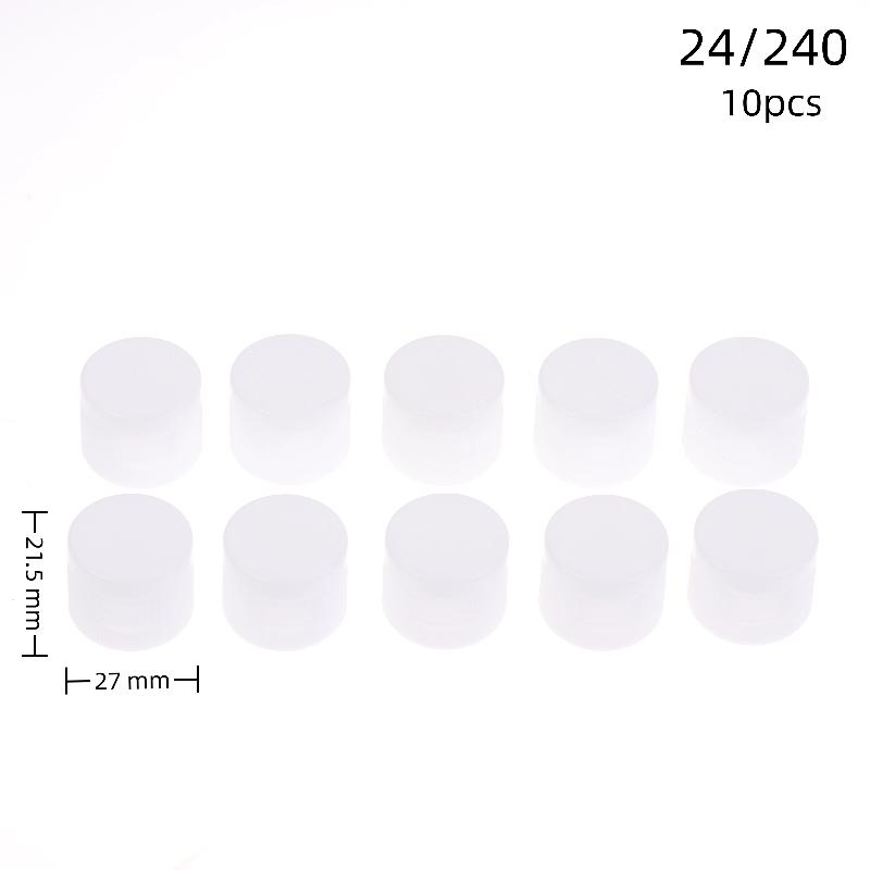 10 stuks Diameter 18/20/24MM Plastic Flesdop Vervangende Klepdeksel Voor Lotion/Toner Fles Cosmetische Flesdop Accessoires