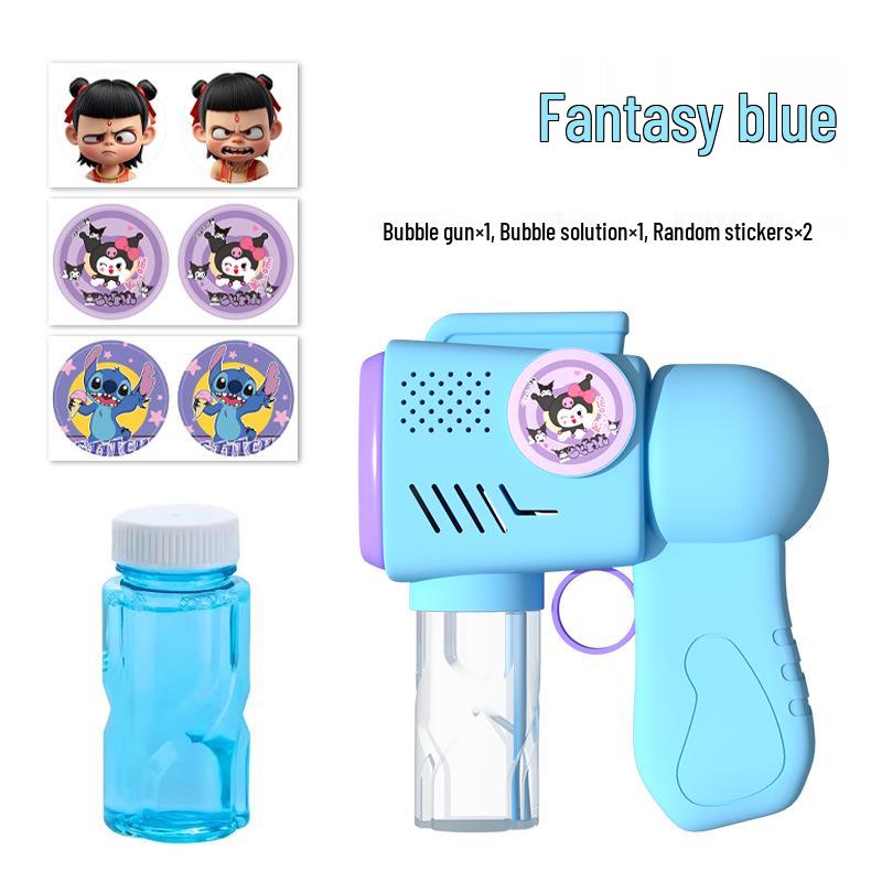 Popular Kid's 32-Hole Electric Bubble Gun - Automatic Handheld Toy for Bubbles