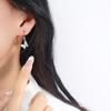 Elegant Butterfly Zircon Clip-On Earrings: Sparkling, Trendy, All-Match Design for Stylish Women and Students