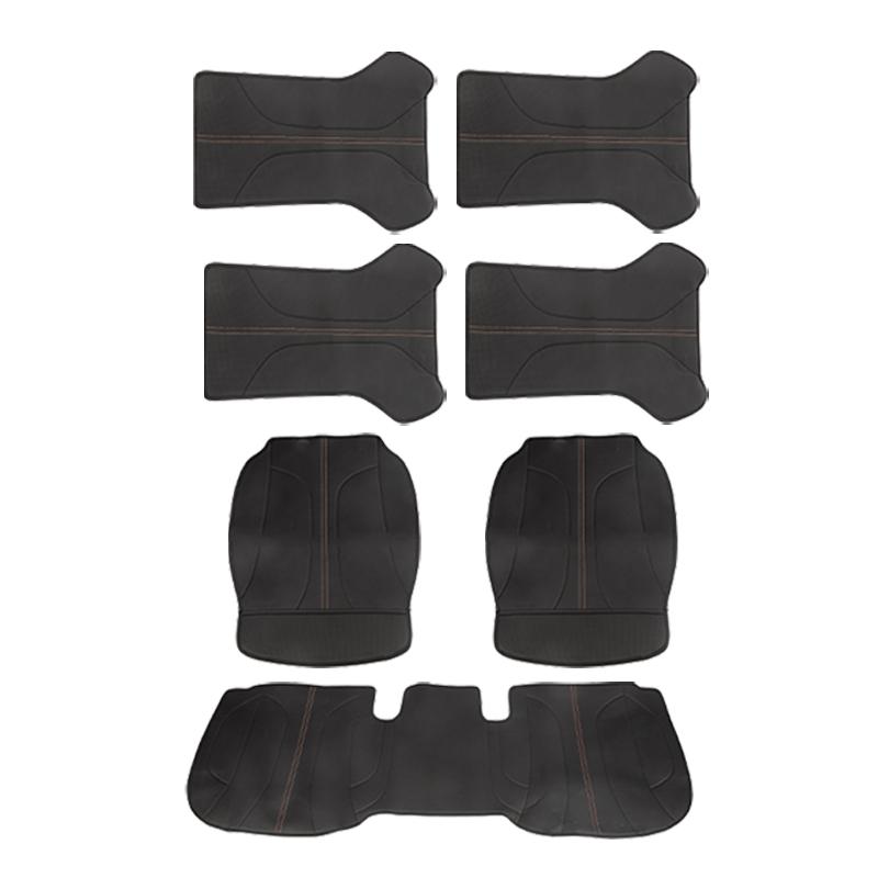 

Чехлы на сиденья из кожи наппа для BYD SHARK 6 Универсальные Всесезонные Дышащие Противоскользящие Защитные Подушки для Сидений Автоаксессуары