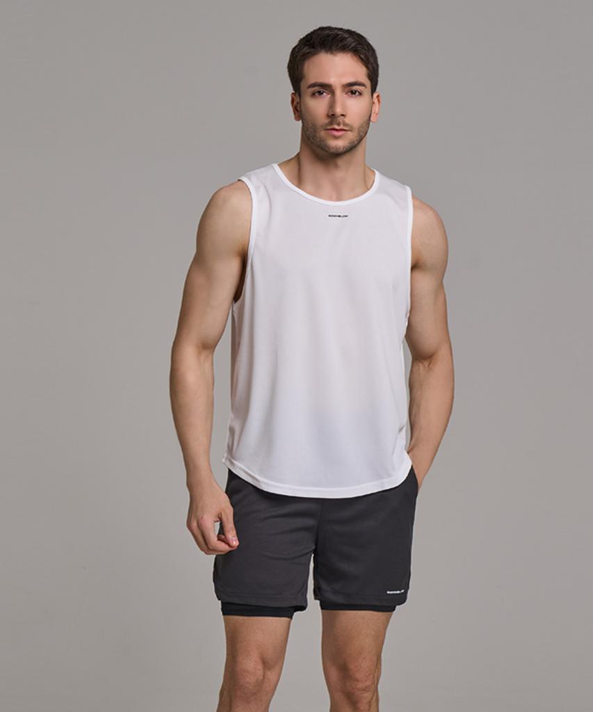 DOWNBLOW Men'S Sports Air Light 2-In-1 Three-Part Shorts Dbc 1801-1M