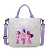 KPop Demon Hunters Shoulder Bag Kawaii Cartoon Handbag Large Capacity Crossbody Fashion Portable Canvas Storage Bags Gift Kid Friendly Entertaining