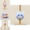 Adorable Plush Cartoon Doll Keychain Soft Pp Cotton Anime Character Doll Accessory