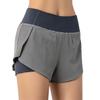 Fashion Sports Fitness Yoga Shorts Quick Dry Jogging Elastic Waist Women's Shorts Anti Walk Invisible Pocket Shorts
