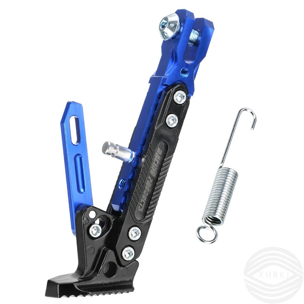 Electric Motorcycle Universal CNC Adjustable Parking Stand, Electric Motorcycle Parking Foot Side Support Bracket New 2025