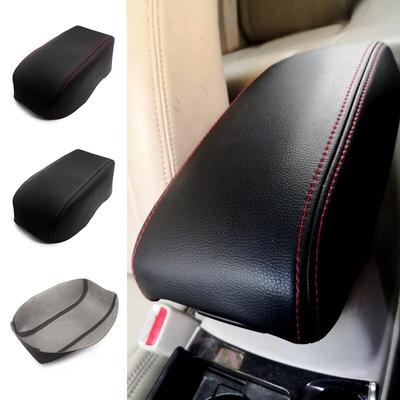 Housse d'accoudoir en cuir souple pour Mazda 6 (2006-2012, 2013, 2014, 2015), accessoire de style automobile, pour boîte de commande centrale, autocollant