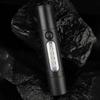 Mini Portable LED Flashlight Key Torch Camping Light Outdoor Waterproof Ultralight Fishing Hiking Emergency Lamp With Whistle