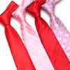 Men'S Formal Wedding Business Tie 8Cm Groom Wedding Banquet Burgundy Tie Hand Zipper Men And Women