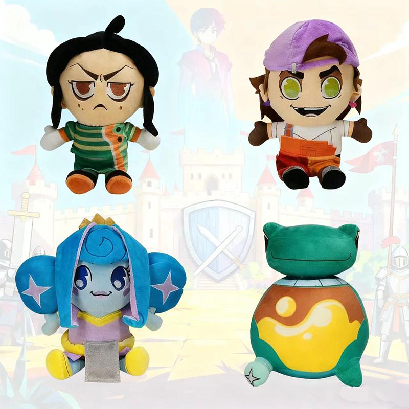 New Cute Creative Anime KNIGHTS OF GUINEVERE Plush Hugging Sleep Doll Cartoon Movie Figure Peripheral Toy Gift For Kids